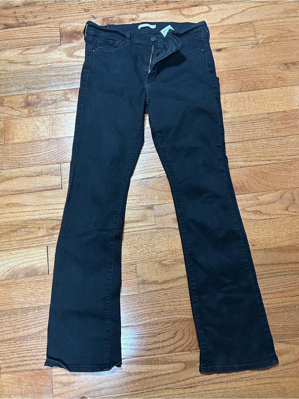 Levi's 315 Black Shaping Boot Cut Jeans